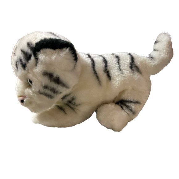 White Tiger plush Aurora Stuffed White Tiger SKU 0082 - Picture 2 of 3